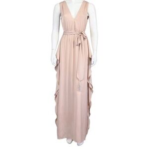 BCBGMaxAzria Blush Maxi Dress